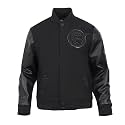 Pro Standard Mens WNBA Classic Triple Black Varsity Jacket