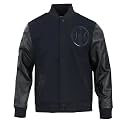Pro Standard Mens WNBA Classic Triple Black Varsity Jacket