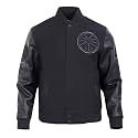 Pro Standard Mens WNBA Classic Triple Black Varsity Jacket
