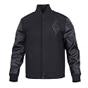Pro Standard Mens WNBA Classic Triple Black Varsity Jacket