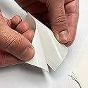 Pro Tapes U-Gl Uglu U 1" X 3" Adhesive Adheisive Strip, Clear, UGLU900