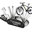 PRO365 16-in-1 Bicycle Repair Tool Kit | 1 Year Brand Warranty | Foldable Multitool with Allen Keys, Screwdrivers, Spoke Wrench & Socket Spanner | Cycle Maintenance Tool for MTB, Hybrid & Kids Bikes
