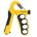 PRO365 Power Muscle Hand Gripper | Accurate Counter Meter 5-100Kg | Muscle Building | Rehabilitation | Bodybuilding Hand Exerciser | 1 year Brand Warranty |