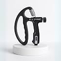 PRO365 D Shape Pro Hand Gripper | Strengthener with Counter Timer | 100KG Resistance | Hand Exerciser for Forearm, Wrist Workout | Improve Grip Strength | Endurance & Flexibility | Black |