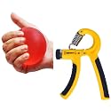 PRO365 Physio Gel Ball | Hand Gripper With Exercise Ball | Effective for Hand, Finger and Forearms Workout | Stress Relief and Dexterity|
