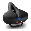 PRO365 Memory Foam Bicycle SaddleCushionWaterproof Breathable with Red Reflective Strip Saddle Cover Free Size