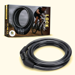 PRO365 Premium 4 Digit Combination Cycle LockHigh-StrengthSteel