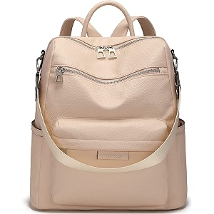 proarch medium 26l backpack purse for women convertible travel vintage pu leather shoulder backpack