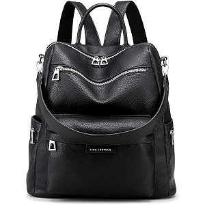 proarch medium 26l backpack purse for women convertible travel vintage pu leather shoulder backpack