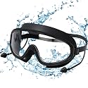 Proberos® Swim Goggles with Ear Plugs Anti-Fog Large Frame Swimming