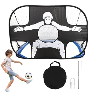 proberos football goalpost net kit portable carry bag indoor outdoor