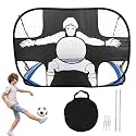 PROBEROS Football Goalpost Net Kit, Portable Carry Bag Indoor Outdoor