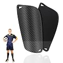PROBEROS Shin Guards Set M 6.5×16.5cm for Football, Carbon Fiber Design