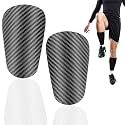 Proberos® Mini Football Shin Pads for Kid, Master Edition Shinguards Games Matches, Training, Basketball, Baseball, Cycling, Light Weight &amp; Breathable Guard (L)