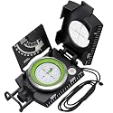 PROBEROS Compass for Directions Military Sighting Glow Dial Hiking Camping