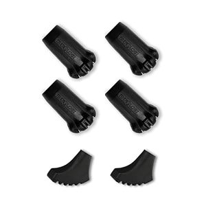 proberos trekking pole tips 4 pcs 11mm open dia rubber caps