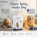 Probiotics for Dogs, Pre + Probiotic Powder Chicken Flavour, 4 Billion CFU Dog Gut Health Supplement, Supports Digestion, Coat Shine, Bad Breath & Daily Food Mixing, 120g
