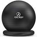 ProBody Pilates Yoga Ball Chair for Office, with Base