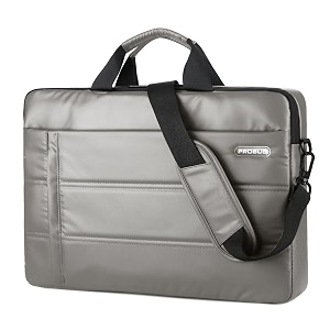 probus traveller business laptop sleeve sling bag with shoulder strap for 133156 inch laptop light grey 133 inch
