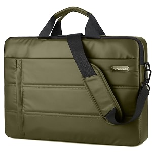 probus traveller business laptop sleeve sling bag with shoulder strap for 133156 inch laptop olive 133 inch