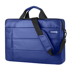 probus traveller business laptop sleeve sling bag with shoulder strap for 133156 inch laptop blue 156 inch