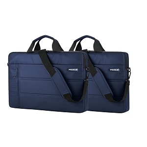 probus traveller business laptop sleeve sling bag with shoulder strap for 133156 inch laptop navy blue-pack of 2 156 inch