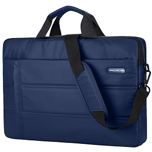 probus traveller business laptop sleeve sling bag with shoulder strap for 133156 inch laptop navy blue 156 inch