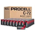 PROCELL C Alkaline Batteries, 1.5V, 72-Pack for Professional Devices