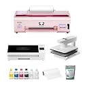 Procolored K13 Lite DTF Printer Bundle with Smokeless DTF Oven &amp; Heat Press, 13" A3 Apparel Printer System, LiteHead Technology, White Ink Circulation, Auto Cleaning &amp; Complete Transfer Setup
