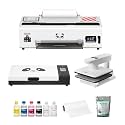 Procolored K13 Lite DTF Printer Bundle with DTF Oven &amp; Heat Press, 13" A3 Apparel Printer System, LiteHead Technology, White Ink Circulation, Auto Cleaning &amp; Complete Transfer Setup