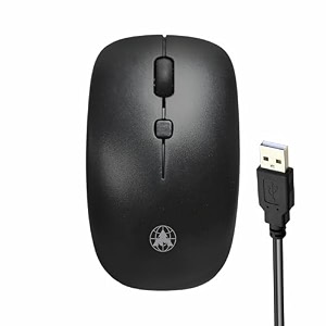 prodot 215 usb wired mouse with 100012001600 mouse speed ideal for pc mac gaming and office use 215- matte