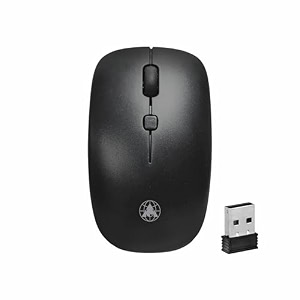 prodot plug amp play ergonomic wireless mouse i adjustable dpi optical sensor 1000-1600 i 5m key press life amp clickable scroll wheel i 2 year warranty i compatible with windows ios linux