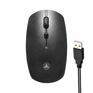 prodot high-performance wired mouse - ergonomic design precise tracking universal compatibility - ideal for pc mac gaming and office use 205- matte pack of 2