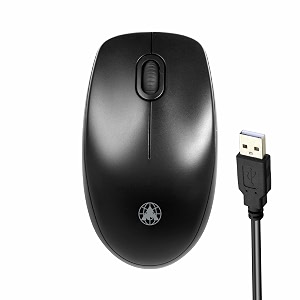 prodot high-performance wired mouse - ergonomic design precise tracking universal compatibility - ideal for pc mac gaming and office use 185 pack of 2 wired
