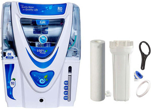 prodrop epic blue 12 l ro  uv  uf  tds control water purifier white