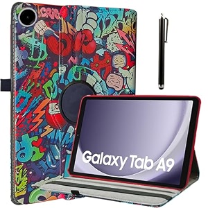 proelite cover for galaxy tab a11 87 inch a9 8734 case cover 360 rotatable smart flip case cover for galaxy tab a9a11 87 inch tablet with stylus pen hippy
