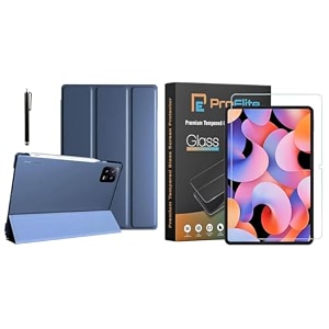 proelite cover for xiaomi mi pad 6 case cover 11 inch flip stand cover with transparent back amp stylu