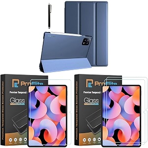 proelite cover for xiaomi mi pad 6 case cover 11 inch flip stand cover with transparent back amp stylu