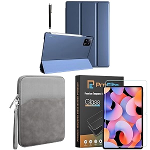 proelite cover for xiaomi mi pad 6 case cover 11 inch flip stand cover with transparent back amp stylu