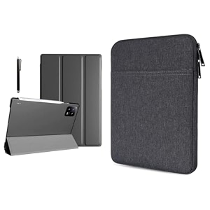 proelite cover for xiaomi mi pad 6 case cover 11 inch flip stand cover with transparent back amp stylu