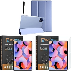 proelite cover for xiaomi mi pad 6 case cover 11 inch flip stand cover with transparent back amp stylu