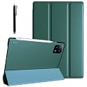ProElite Cover for Xiaomi Mi Pad 6 Case Cover 11 inch Flip Stand Cover with Transparent Back &amp; Stylus Pen [Auto Sleep Wake Support], Dark Green