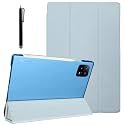 ProElite Cover for Xiaomi Mi Pad 6 Case Cover 11 inch Flip Stand Cover with Transparent Back &amp; Stylus Pen [Auto Sleep Wake Support], Sky Blue