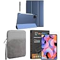ProElite Cover for Xiaomi Mi Pad 6 Case Cover 11 inch Flip Stand Cover with Transparent Back &amp; Stylu