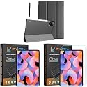 ProElite Cover for Xiaomi Mi Pad 6 Case Cover 11 inch Flip Stand Cover with Transparent Back & Stylu