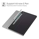 ProElite Detachable Wireless Bluetooth Keyboard flip case Cover for Samsung Galaxy Tab S9 FE/S10 FE 10.9 ich S8/S7 11" SM-X700/X706/T870/T875, Navy Blue