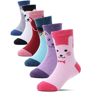 ProEtrade Wool Socks for Kids Toddlers Boys