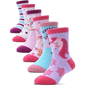 ProEtrade Wool Socks for Kids Toddlers Boys