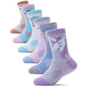 ProEtrade Wool Socks for Kids Toddlers Boys