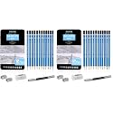 Profession Sketch Pencils 6B to 4H for Kids and Adults Drawing, Art Graphite Pencil for Artists Beginner Sketching (Pack of 2)